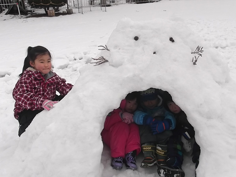 雪遊び Highslide JS